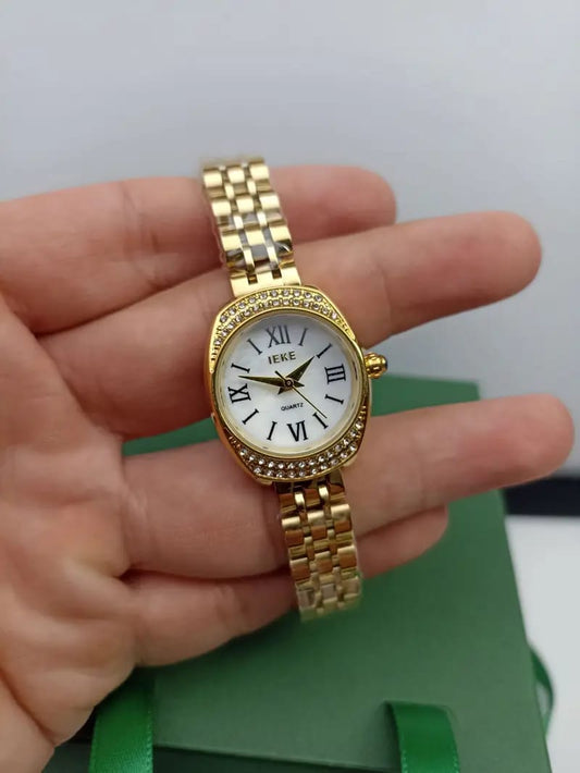 Montre IEKE acier or